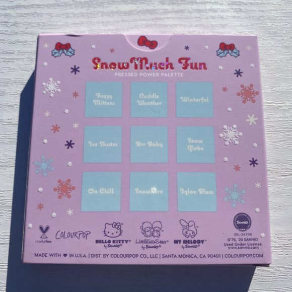 HELLO KITTY COLOURPOP SANRIO EYESHADOW PALETTE - Picture 3 of 4